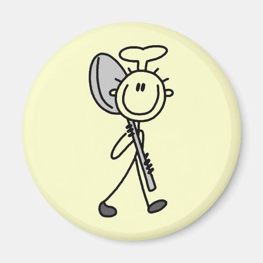 Aimant Chef à la cuillère (Devant)
