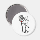 Aimant Chef avec Spatula (Recto/Verso)