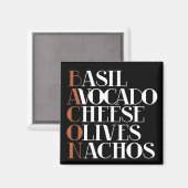 Aimant Chef Bacon Gourmet (Recto/Verso)