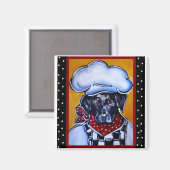 Aimant Chef Black Lab (Recto/Verso)