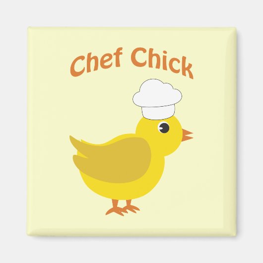 Aimant Chef Chick (Devant)