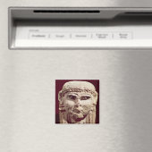 Aimant Chef de la déesse Ishtar, d'Amman, Jordanie (In Situ (Lave-vaisselle))