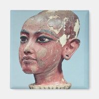 Chef de l'enfant roi Toutankhamon émergent