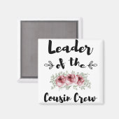 Aimant Chef De L'Équipage Cousin Funny Cousin Chemise (Recto/Verso)