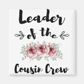 Aimant Chef De L'Équipage Cousin Funny Cousin Chemise (Devant)