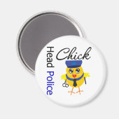 Aimant Chef de police Chick (Recto/Verso)