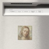 Aimant Chef du Christ (Christianisme) (Léonard de Vinci) (In Situ (Lave-vaisselle))