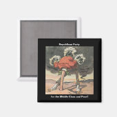 Aimant Chef du Parti républicain du sable (Recto/Verso)