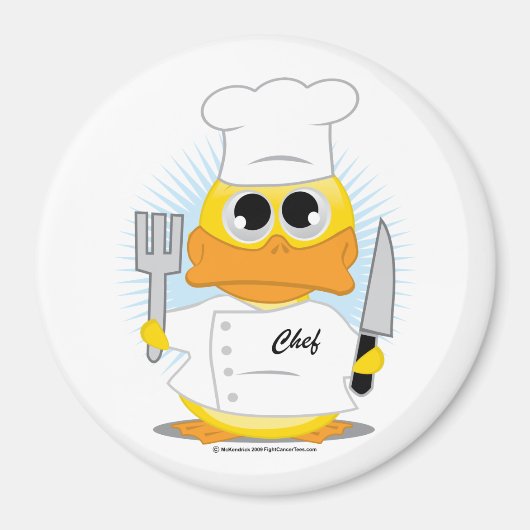 Aimant Chef Duck (Devant)