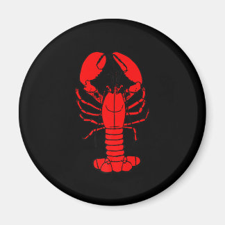 Aimant Chef & homard | Cartoon homster Lovers Cadeau