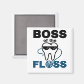 Aimant Chef hygiéniste dentaire de la perte (Recto/Verso)