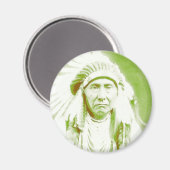 Aimant Chef Joseph Native American Leader (Recto/Verso)
