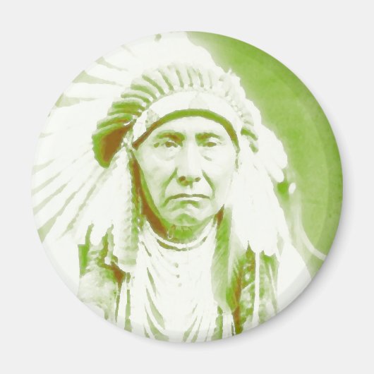 Aimant Chef Joseph Native American Leader (Devant)