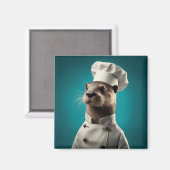 Aimant Chef Otter (Recto/Verso)