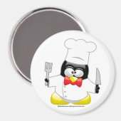 Aimant Chef Penguin (Recto/Verso)