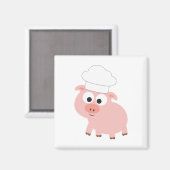 Aimant Chef Pig (Recto/Verso)
