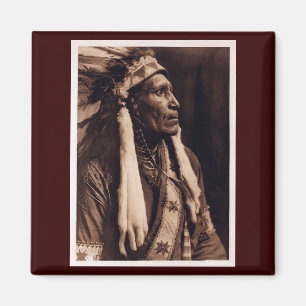 Aimant Chef Raven Blanket - Nez Perce - Vintage