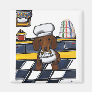 Aimant Chef Red Doxie