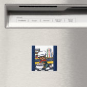Aimant Chef Yorkie Poo (In Situ (Lave-vaisselle))
