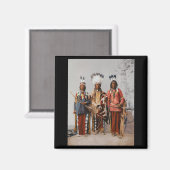 Aimant Chefs Apache Garfield Ouche Te Foya 1899 (Recto/Verso)