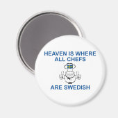 Aimant Chefs suédois (Recto/Verso)
