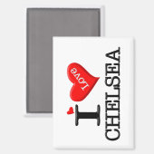AIMANT CHELSEA, JE T'AIME (Recto/Verso)