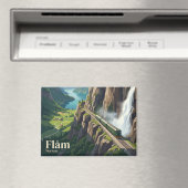 Aimant Chemin de fer de Flåm Norvège (In Situ (Lave-vaisselle))