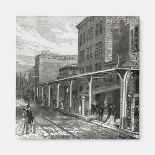 Aimant Chemin de fer élevé dans la rue de Greenwich, Ne