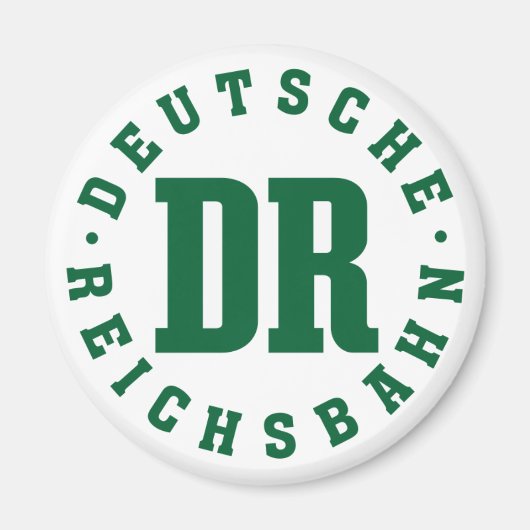 Aimant Chemin de fer est-allemand. (Devant)