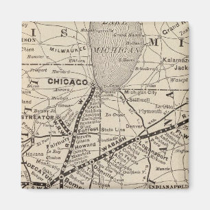 Aimant Chemin de fer Wabash