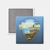 Aimant Chemin de la côte perdue (flèche) (Recto/Verso)