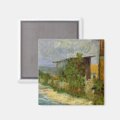 Aimant Chemin de Montmartre et Tournesols par Vincent van (Recto/Verso)