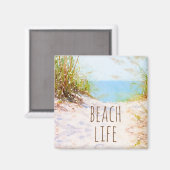 Aimant Chemin de plage de Beach Life Waterton (Recto/Verso)