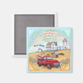 Aimant Chemin du phare (Recto/Verso)