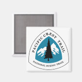 Aimant Chemin Pacific Crest (Recto/Verso)
