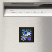 Aimant Chemise 2016 Vaporwave Pixel Esthétique Informatiq (In Situ (Lave-vaisselle))