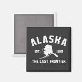 Aimant Chemise Alaska The Last Frontier (Recto/Verso)