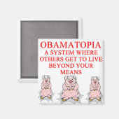 Aimant chemise anti-obama (Recto/Verso)