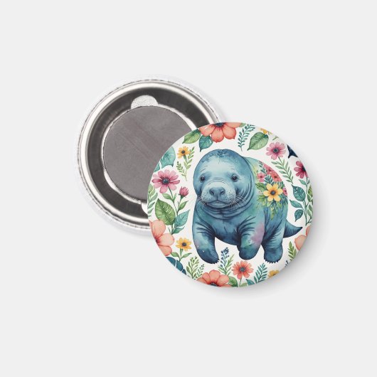 Aimant Chemise bébé Manatee (Recto/Verso)