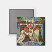 Aimant Chemise Carpe Hillbilly Charcuterie Cold Cuts Pâté (Recto/Verso)