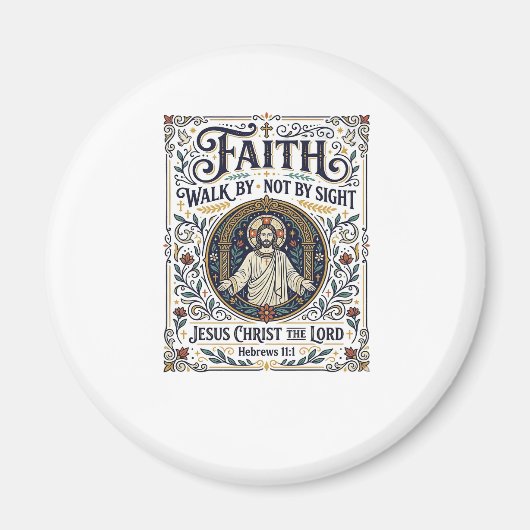 Aimant Chemise d'art d'écriture de journal de Bible de Jé (Devant)