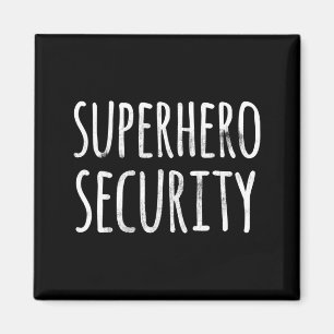 AIMANT CHEMISE DE DÉGUISEMENT D'HALLOWEEN SÉCURITÉ SUPERH