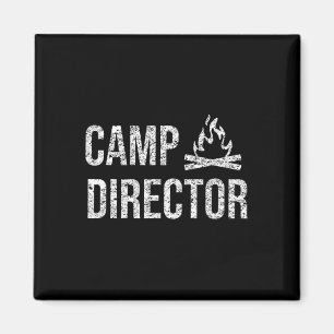 Aimant Chemise de directeur de camp - Cadeau de design de