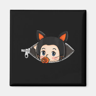 Aimant Chemise de grossesse Halloween - Bébé oreilles de