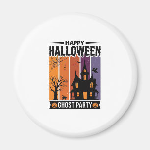 Aimant Chemise de maison hantée de fête de fantôme de Hal