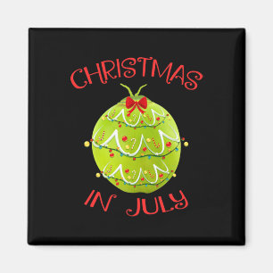 Aimant Chemise de Noël en juillet pour femmes et enfants