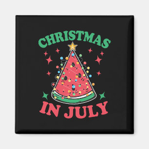 Aimant Chemise de Noël en juillet pour hommes femmes Past
