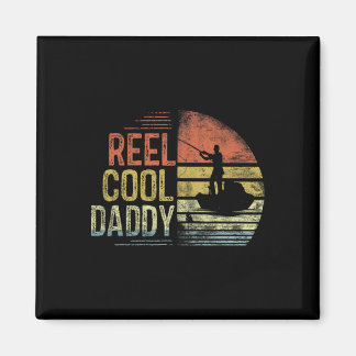Aimant Chemise de papa pêche cool en bobine - Clic Black 