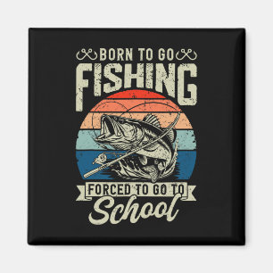 Aimant Chemise de pêche pour garçons adolescents obligés 