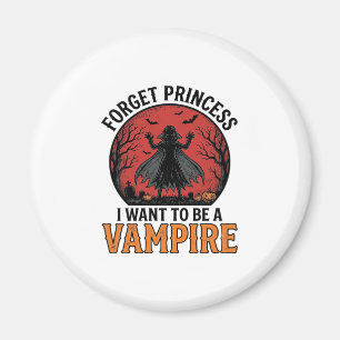Aimant Chemise de princesse vampire rétro épouvantable Ha